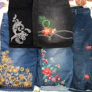 Bundle of ladies shorts